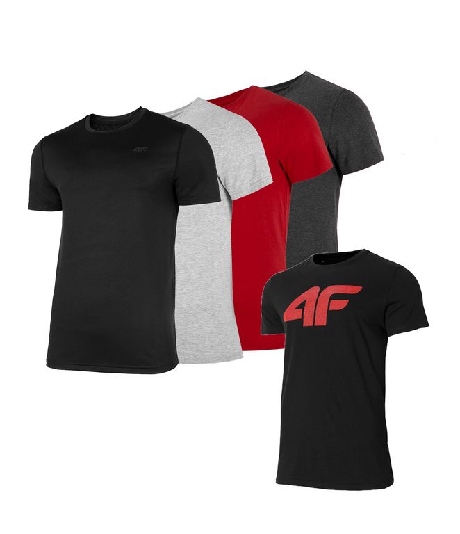4F 5-PAK T-SHIRT MEN 5-PAK T-SHIRT MEN
