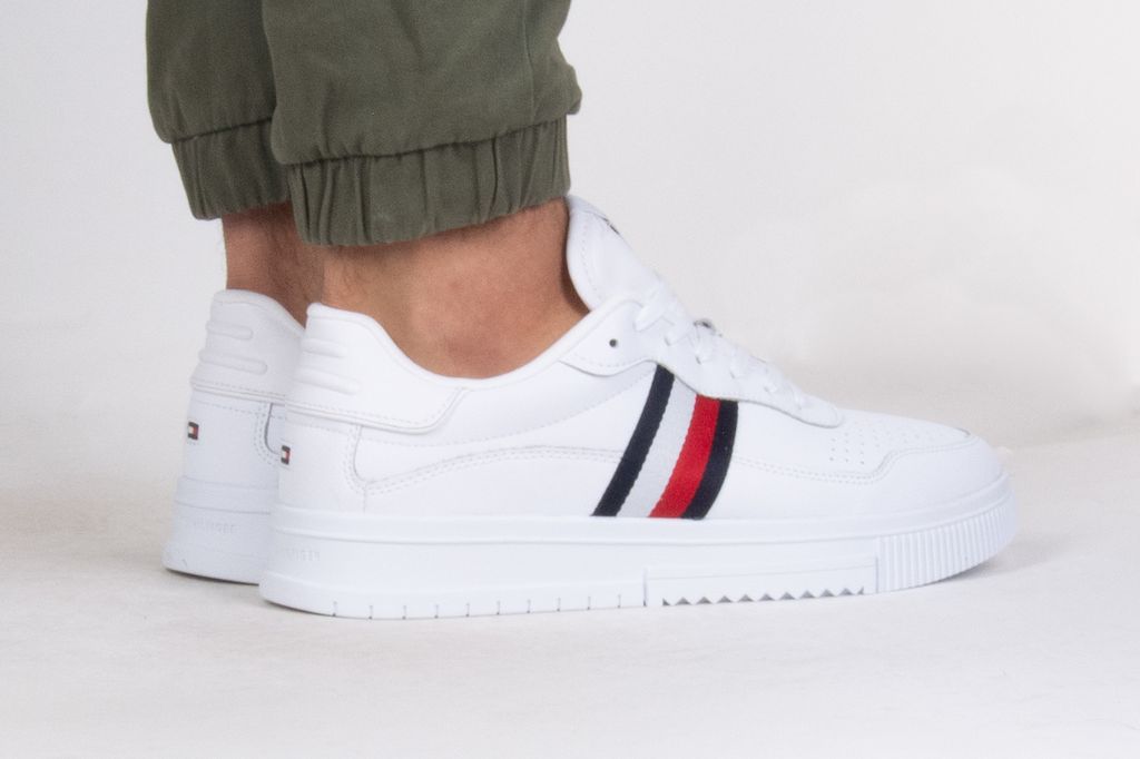 Shoes Tommy Hilfiger SUPERCUP LEATHER STRIPES FM0FM04824 YBS  